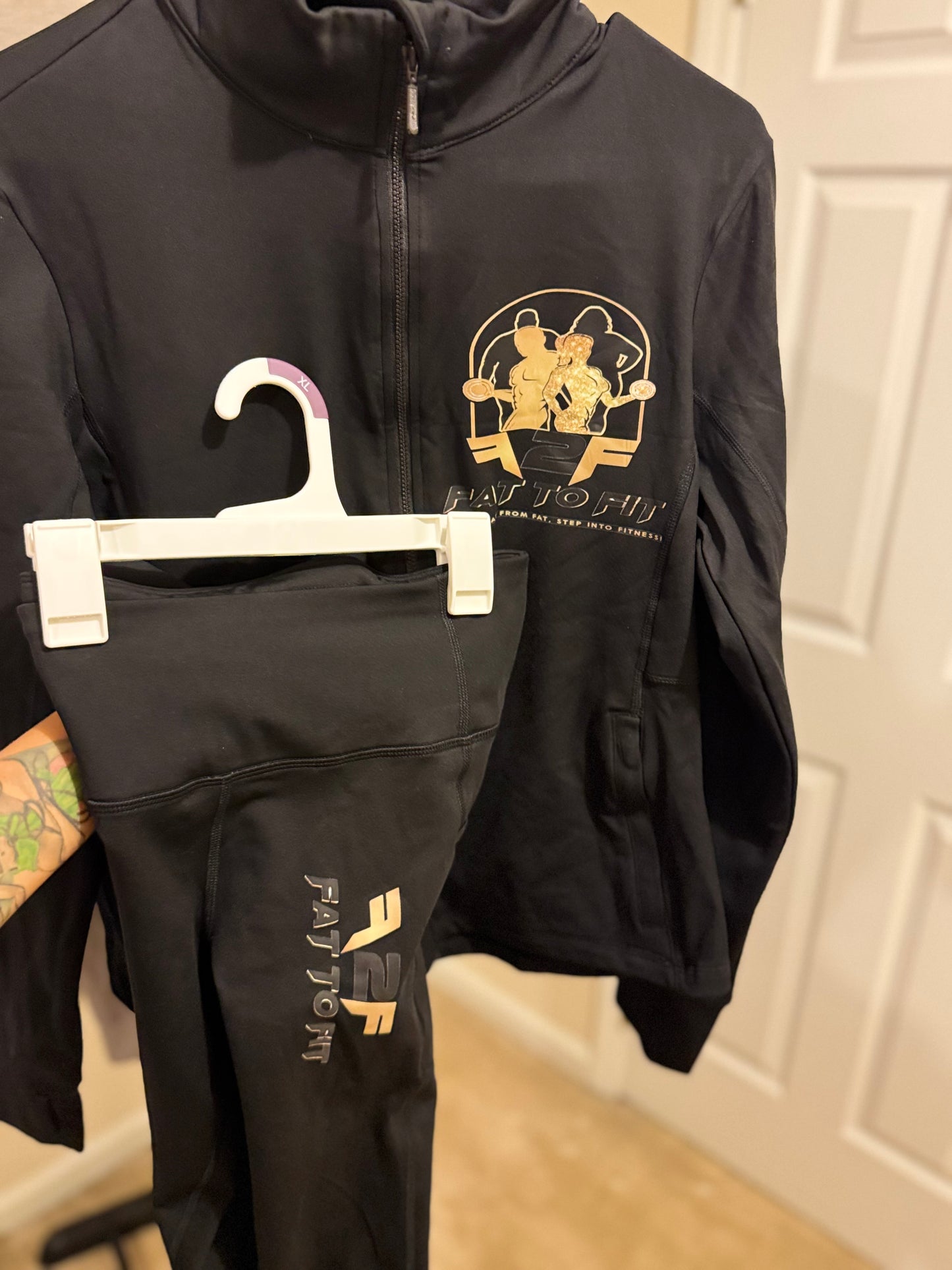 Seamless Zip Up Legging Set